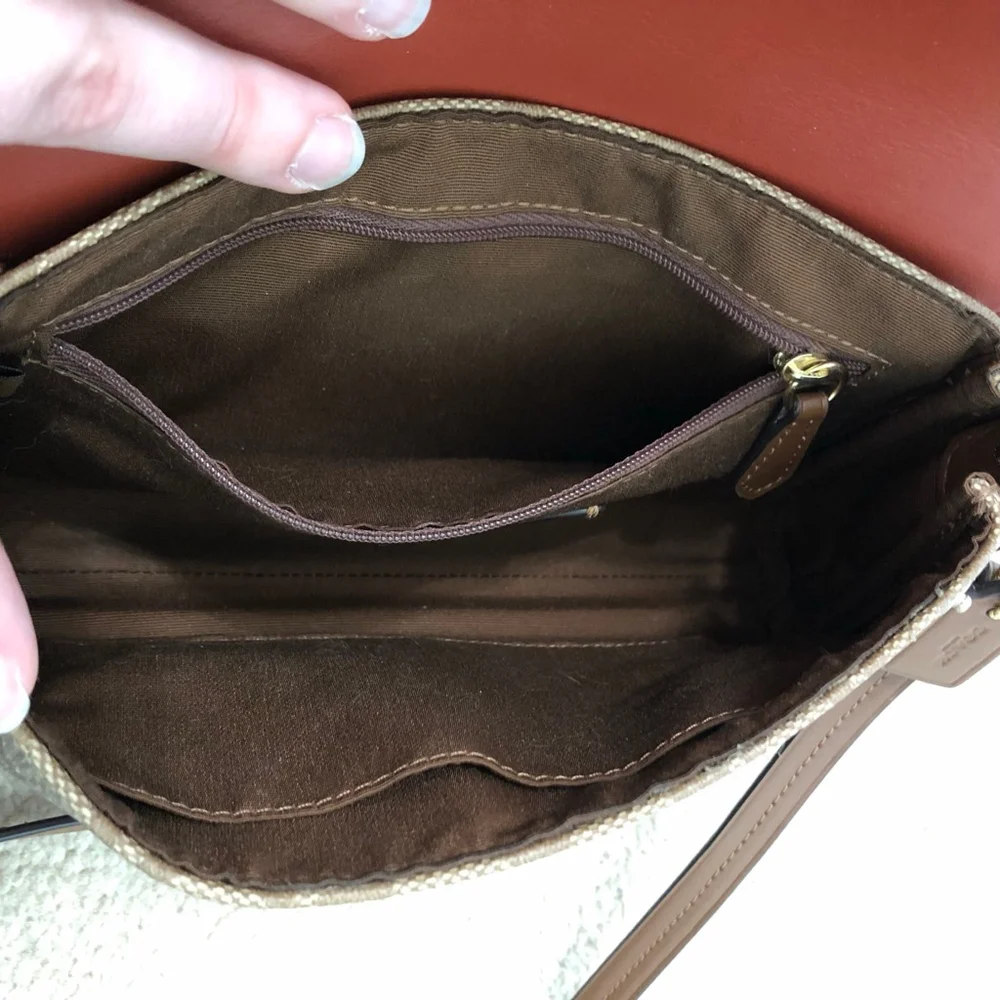 Coach Reversible Signature Coated Canvas Crossbody Bag - Picture 11 of 14